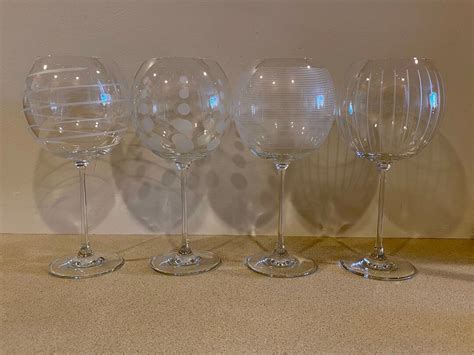 mikasa cheers balloon wine glasses.